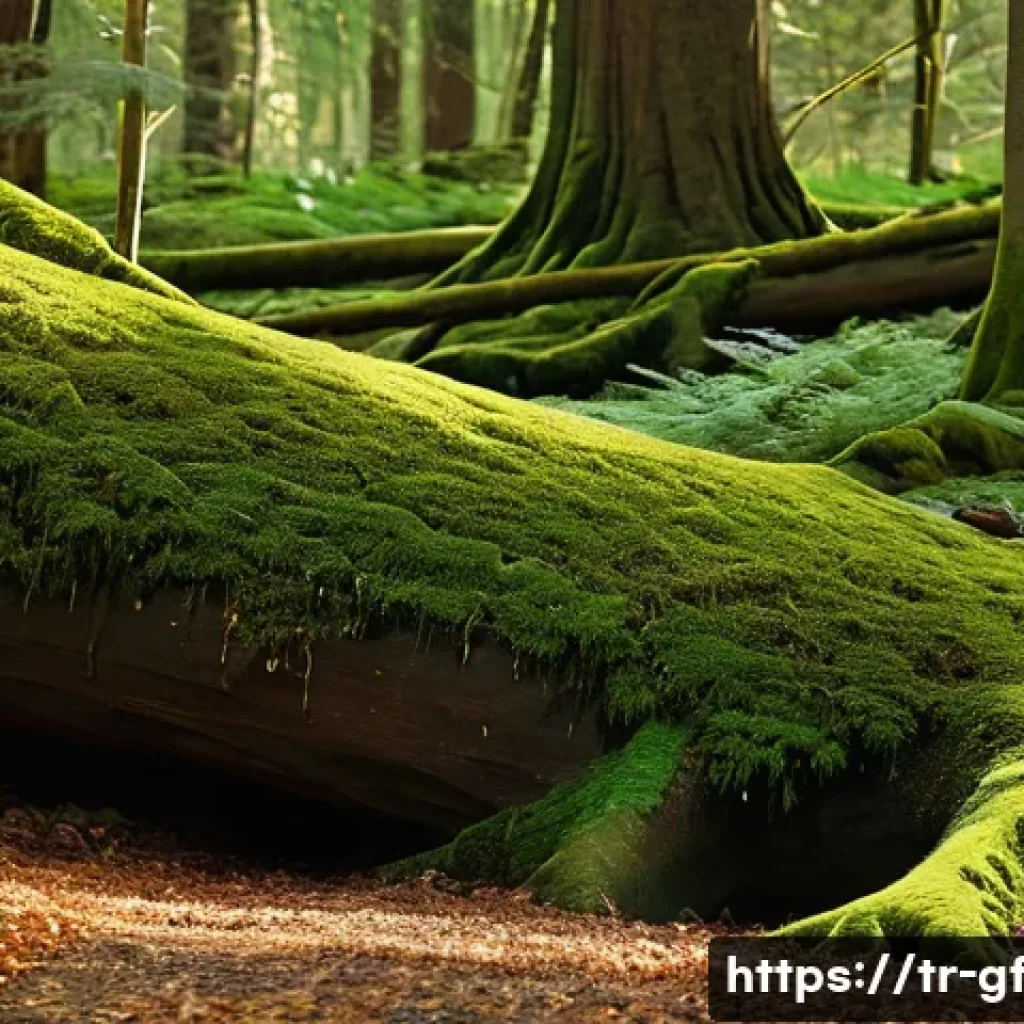 아웃도어 테라피와 긍정 심리학 - **Prompt:** "A serene individual, gender-neutral, sits peacefully on a smooth, moss-covered rock in ...